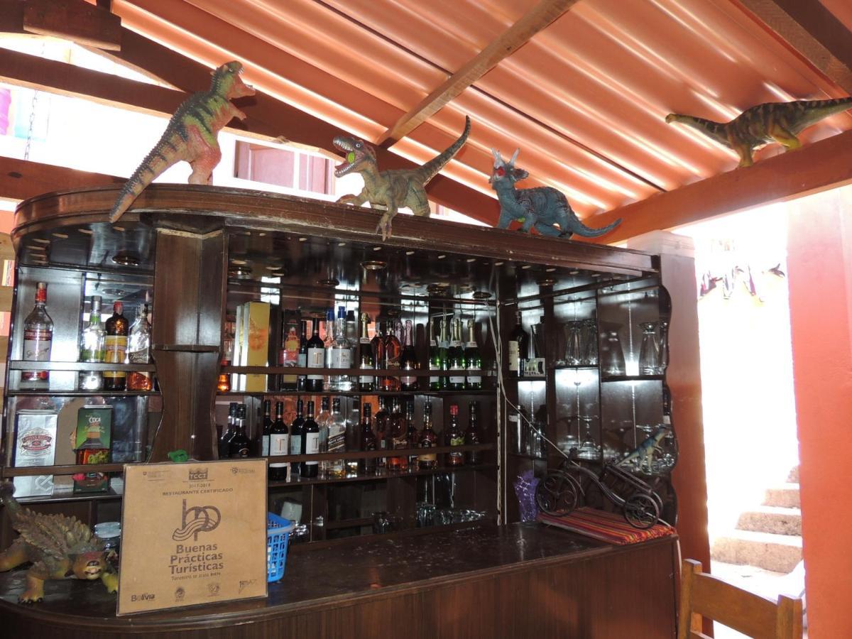 Bed and Breakfast Hostal Dinosaurio Torotoro Exterior foto